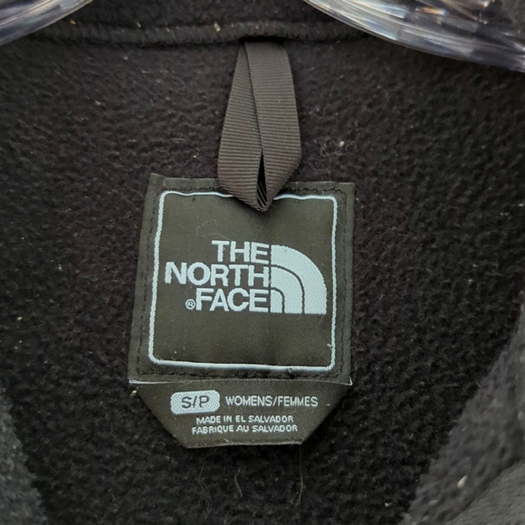 The North Face Black Zipper Fleece Jacket, Size Small - Picture 3 of 3